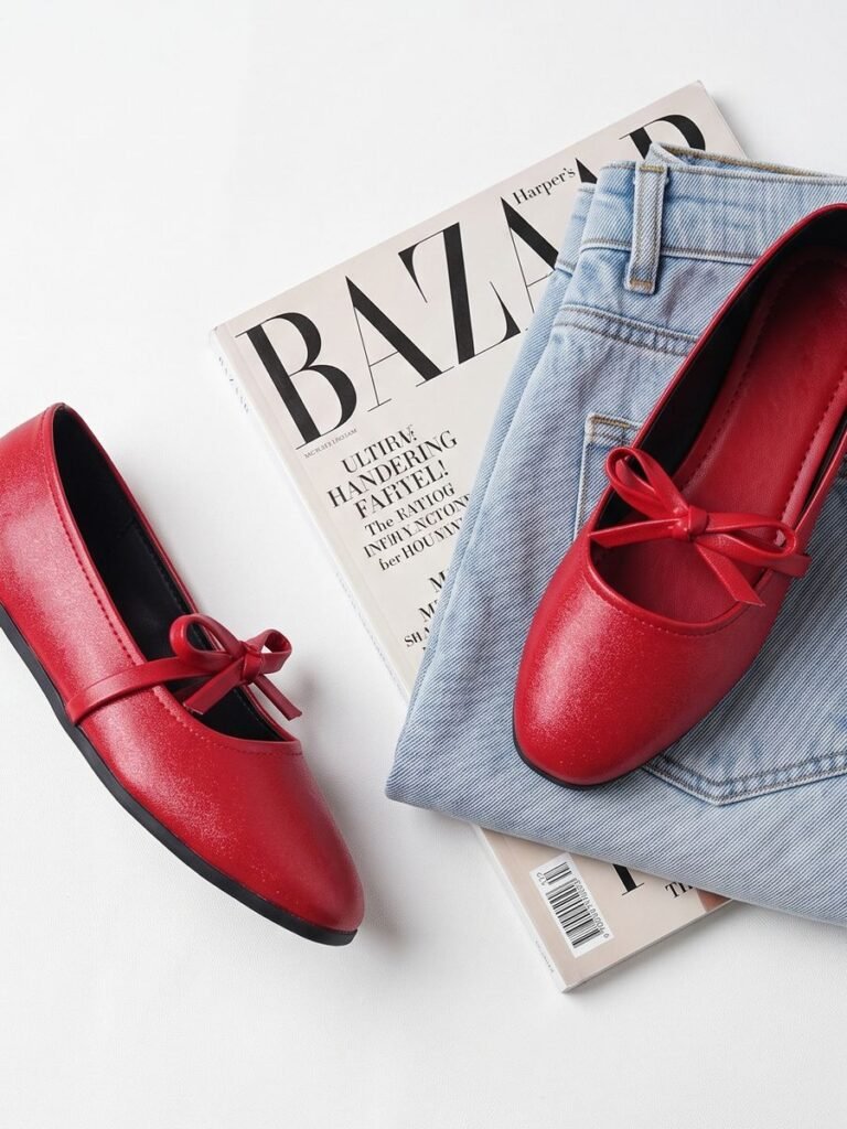 Bow Ballerina Red 1