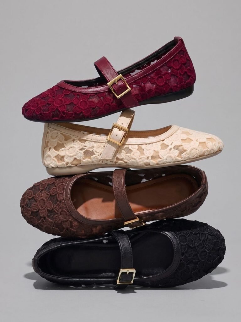 Lace Mary Jane Multicolour 1