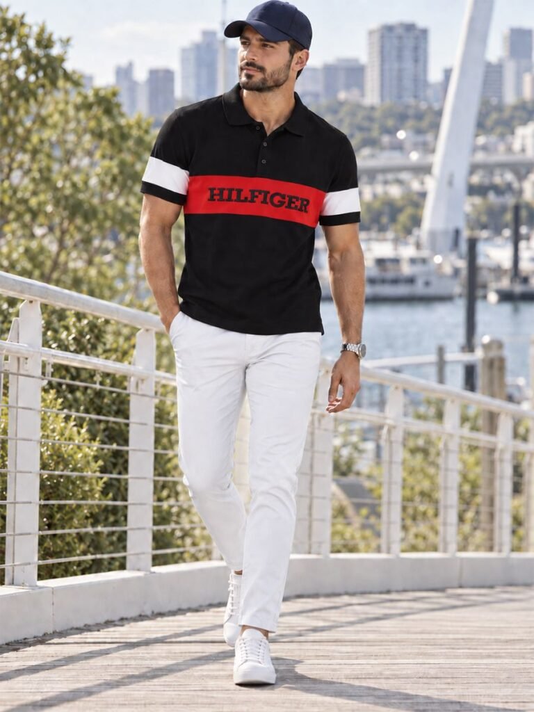 Band Polo Black 1