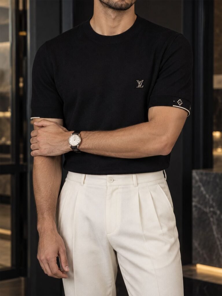 Knit Crew Black 1