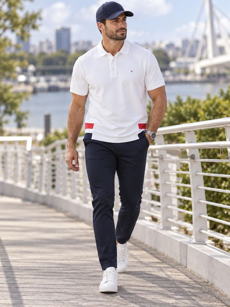 Sport Polo White 1